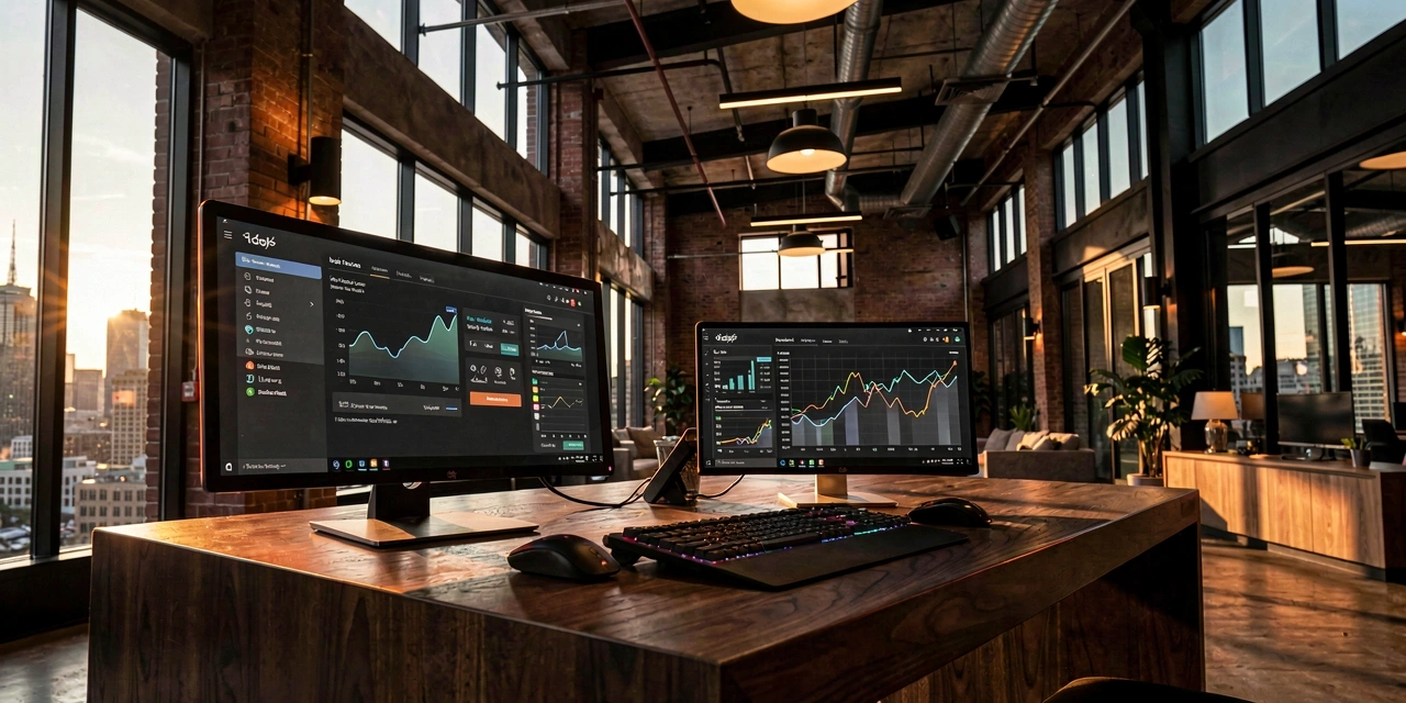 Corporate headquarters aesthetic